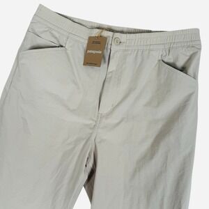 Patagonia Nomader Joggers Mens XL Pelican‎ Beige Khaki 21450 Outdoor New